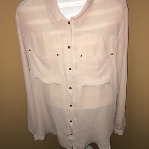 Peachy pink blouse